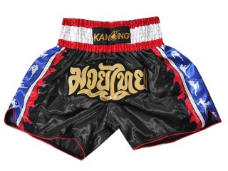 Kanong Kickboxing Shorts : KNS-149-Black