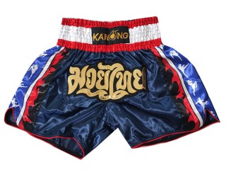 Kanong Kickboxing Shorts : KNS-149-Navy
