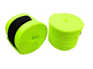 Kanong Elastic Boxing Handwraps : Lime Kanong Elastic Boxing Handwraps : Lime
