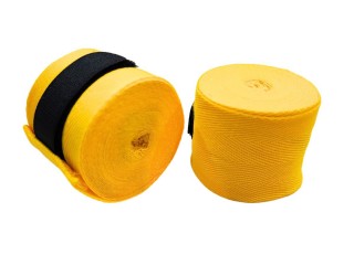 Kanong Elastic Boxing Handwraps : Yellow Kanong Elastic Boxing Handwraps : Yellow