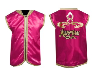 Custom women's boxing jacket : KNCMJ-121-Rose