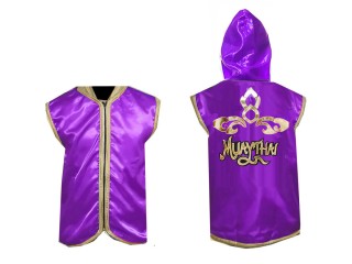 Personalised Boxing Jacket : Purple Lai Thai