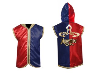 Personalised Boxing  Jacket : Red-Navy Lai Thai