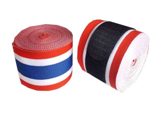 Kanong Elastic Boxing Hand wraps : Thai Flag