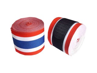 KANONG Elastic Kids Boxing Hand wraps : Thai Flag KANONG Elastic Kids Boxing Hand wraps : Thai Flag
