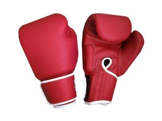 Kanong Boxing Gloves : Classic Red