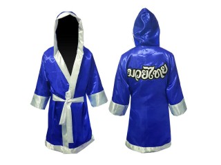 Personalized Boxing Gown : Blue