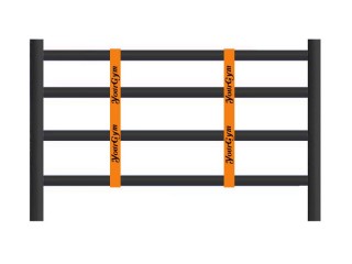 Boxing Ring accessories - Boxing Ring Rope Separators : Orange