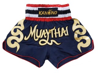 Kanong Kickboxing Shorts : KNS-120-Navy