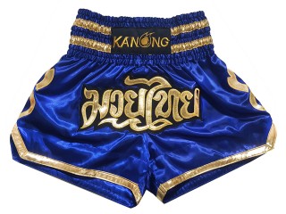 Kanong Kickboxing Shorts : KNS-121-Blue