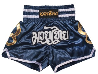 Kanong Kickboxing  Shorts : KNS-143-Navy