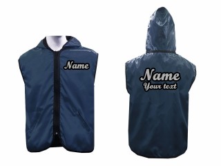 Personalised Boxing Hoodies jacket : Navy