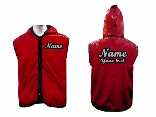 Personalised Boxing Hoodies outfit : Red